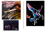 KOLOROWANKA ZDRAPYWANKA WYDRAPYWANKA DUŻA MAGICZNA