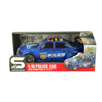 Samochód Policyjny Dla Dzieci Światło Dźwięk Auto Zabawka Prezent