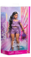 Barbie Deluxe Style Lalka Fioletowy top i szorty Mattel
