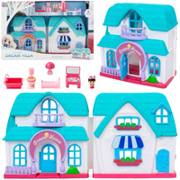 DOMEK DLA LALEK Z MEBELKAMI