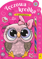 Sowa. Tęczowa kredka