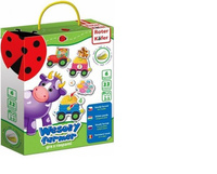 Gra Edukacyjna Z Rzepami Wesoły Farmer Nauka Liczenia Pociąg Roter Kafer