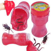 Glutek Slime Robaki Masa Plastyczna Przezroczysty Slime Prezent Dla Dzieci