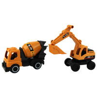 Betoniarka Koparka Zabawka Budowlana Edukacyjna Dla Dzieci w Folii