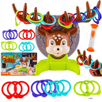 Gra Zręcznościowa Traf Rzucanie Do celu Jelonek Zestaw Prezent dla dziecka