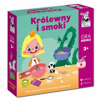 Gra memo Królewny i smoki Kapitan Nauka