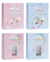 Torebki prezentowe TD-24060-A4 wzór dziecięcy 12 sztuk