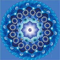 DUŻA MOZAIKA DIAMENTOWA 7D MANDALE HAFT DIAMENTOWY