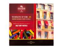 Pastele suche połówki Koh-I-Noor 8546 Toison d'or 48 kolory