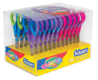 Nożyczki 14 cm z gumową rączką colorino