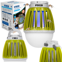 Lampa Owadobójcza Żarówka Akumulator 1800mAh Trzy Tryby Pracy Bezprzewodowy