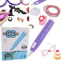 Długopis Drukarka 3D Pen Zestaw Kreatywny Niska Temperatura WKŁADY PREZENT