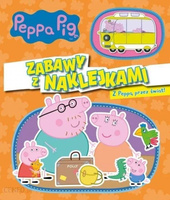 Z Peepą przez świat! Zabawy z naklejkami. Świnka Peppa