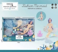 UROCZA LALKA MAGICZNA SYRENKA KSIĘŻNICZKA RYBKA