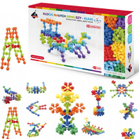 KLOCKI MAŁYCH GENIUSZY KONSTRUKCYJNE KULKI 3D 80EL