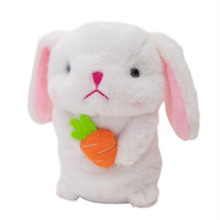 TWÓJ PUPILEK GADUŁA KRÓLIK INTERAKTYWNT POWTARZAJĄCY SŁOWA MASKOTKA ZABAWKA