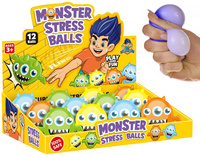 Piłka antystresowa miękka potworek zabawka relaksacyjna dla dzieci 1szt