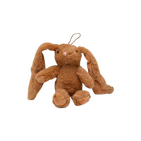 Pluszowy królik długouchy naturalny duży idealny prezent dla dzieci