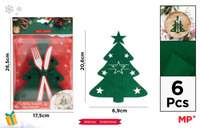 Podkładka świąteczna na sztućce Choinka