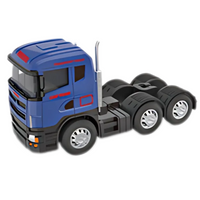 CIĘŻARÓWKA METALOWA AUTO Z NAPĘDEM DLA DZIECI TIR SAMOCHÓD KOLEKCJONERSKI