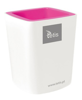 Przybornik na długopisy różowy