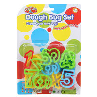 Foremki cyferki do masy plastycznej edukacyjne narzędzie do zabawy