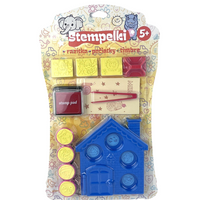 PIECZĄTKI DLA DZIECI STEMPELKI STEMPLE ZESTAW KREATYWNY PREZENT DLA DZIECI