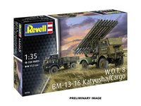 Model Set W.O.T. 8 BM-13-16 Katyusha/Cargo Revell