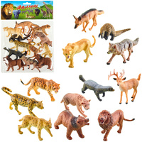 ZWIERZĘTA DZIKIE ZOO 12 SZTUK