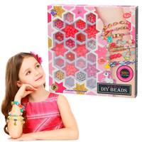 Koraliki zestaw do tworzenia biżuterii kreatywne hobby dla dzieci i dorosły