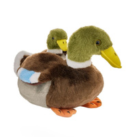 Kaczka krzyżówka z dzieckiem 20cm Beppe