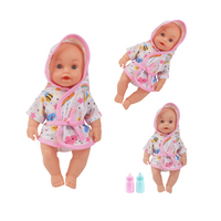 Lalka interaktywna pijąca sika z głosem realistyczna zabawka dla dzieci