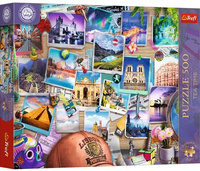 Puzzle 500 Trefl Premium Plus Tea Time Wspomnienia z podróży 37616