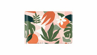 Okładka na dokumenty małe z nadrukiem tropical