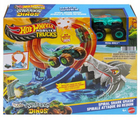Hot Wheels Monster Trucks Pętla rekina Tor z kraks Mattel