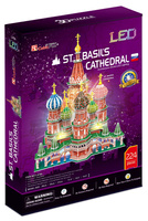 CUBIC FUN PUZZLE 3D LED KATEDRA ŚW. BAZYLA- L519H