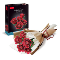 CUBIC FUN DUŻY BUKIET KWIATÓW RÓŻE