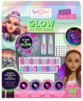 Zestaw do zdobienia paznokci świecący w ciemności WoW Generation WOW00157