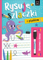 Rysuję szlaczki z pisakiem. Piszę i zmazuję