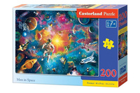 Puzzle 200 Man in Space CASTOR Castorland