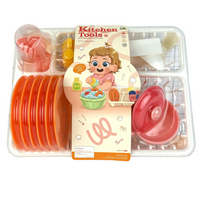 ZABAWKOWY ZESTAW NACZYŃ KUCHENNYCH DLA DZIECI Z SUSZARKĄ KUCHNIA DLA DZIECI