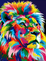 Duży Obraz MALOWANIE PO NUMERACH Na Krośnie + RAMA