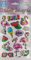 Naklejki Rainbow Hologram ToysInn Smile
