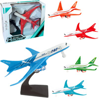 SAMOLOT METALOWY NAPĘD PULL BACK DŹWIĘK