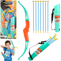 Łuk z kołczanem i strzałami dla dzieci zabawka edukacyjna sensoryczna