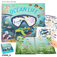 Zestaw Create your Ocean Life z naklejkami 13600A