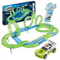 Tor Wyścigowy Elektryczny XXL Zestaw Autka Pilot Pętle RC Prezent Dla Dziec