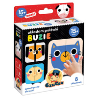 Puzzle Układam połówki Buzie CzuCzu