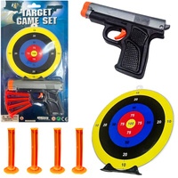 Pistolet Na Strzałki Z Tarcza Zabawka Dla Dzieci Prezent