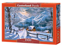 Puzzle 1500 Snowy Morning CASTOR Castorland